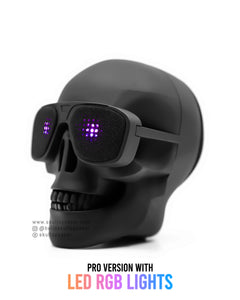 Skull Bluetooth speaker with Led RGB lights pro version