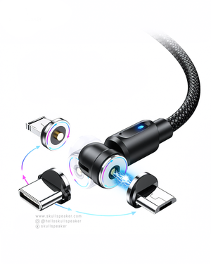 LED Magnetic Charging cable – Skull Speaker